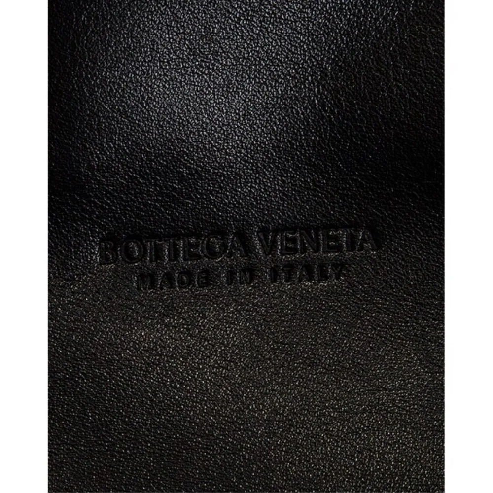 Bottega Veneta Black Crescent Pouch Clutch